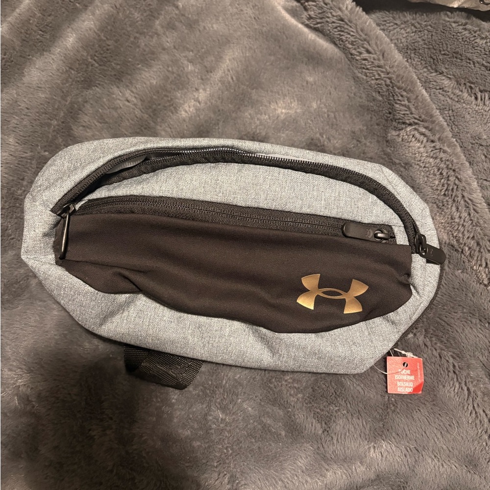Under Armour Gray and Black Men's Bag